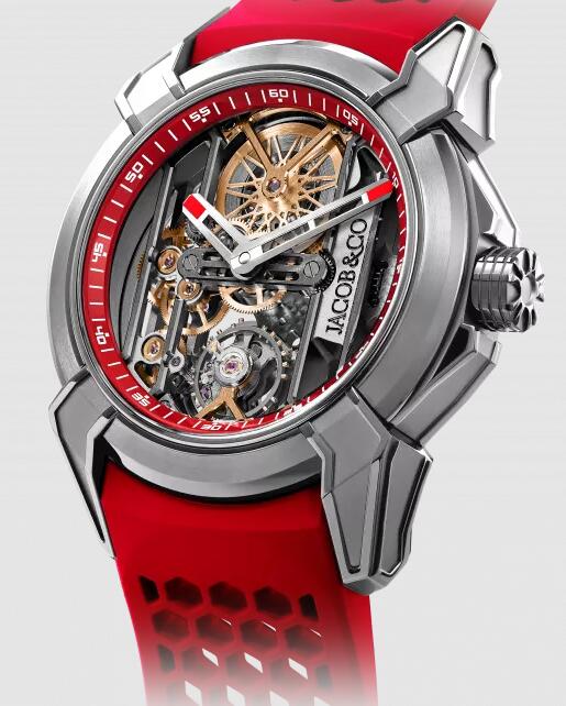 Jacob & Co EX110.20.AA.AE.ABRUA EPIC X TITANIUM RED replica watch
